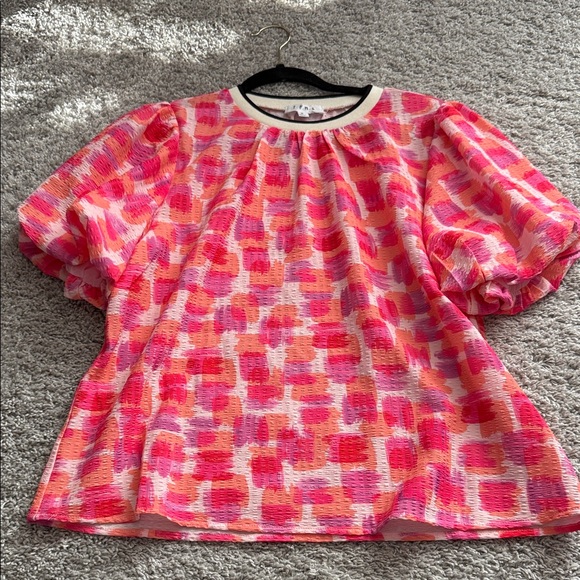 THML Pink and Orange Blouse - Picture 1 of 1